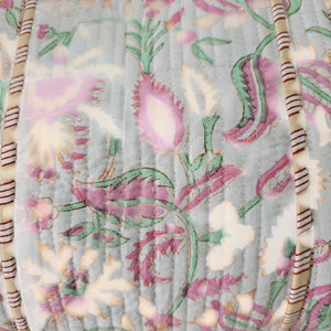 Sac fourre-tout en coton brodé floral, style bohème, ouvert en dessus, sac de shopping pour femmes, utilisable toute l'année - Product Image 5