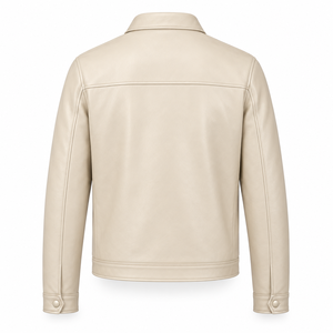 Chaqueta de Motociclista de Cuero Genuino Premium para Hombre, Abrigo de Motociclista, Diseño Personalizado, Ropa Exterior de Moda, Fabricante y Proveedor OEM al por Mayor - Product Image 2