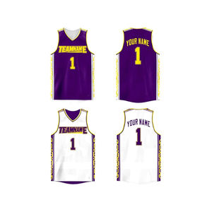 Camiseta de Baloncesto de Poliéster Sublimado, Antiencogimiento, Secado Rápido, MOQ Bajo, para Adultos, Ropa Deportiva OEM, Camisetas - Product Image 1