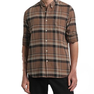Top Trending <b>Men</b> Flannel <b>Shirt</b> Custom Made Casual Autumn Eco-Friendly Anti-Wrinkle Breathable Comfortable Durable Cotton <b>Wool</b> - Product Image 1