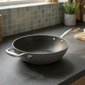 Durable and Premium Non Stick <b>Cast</b> Iron Frypan 24 Cm Nitrile Series <b>Pan</b> for Home and Professional Kitchen - Product Image 3