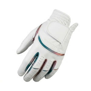 Gant de golf en cuir Cabretta personnalisé, main gauche, fentes pour les doigts, cuir de qualité supérieure, fabricant direct OEM ODM - Product Image 3