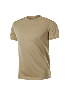 เสื้อยืดกีฬาผู้ชาย แขนสั้น แห้งเร็ว คอกลม เหมาะสำหรับออกกำลังกาย วิ่ง - Product Image 4