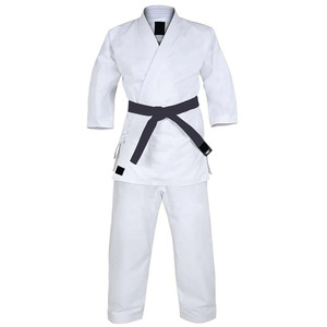 Uniforme de Karate Personalizado para Adultos Unisex, Dobok Blanco para Artes Marciales, Conjunto Transpirable de Algodón 100%, Servicio OEM - Product Image 2