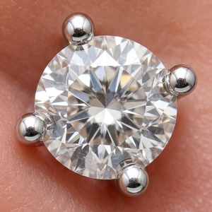 Pendientes de Diamante Cultivado en Laboratorio, Corte Brillante de 0.20 Ct, Certificados por IGI, Unisex, Oro Puro de 14k, Plateado en Plata - Product Image 5