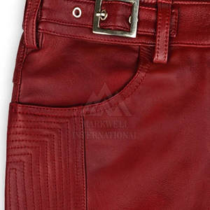 กางเกงหนังผู้ชายขายดี ผลิตจากโรงงาน ขายส่ง คุณภาพดีที่สุด - Product Image 4