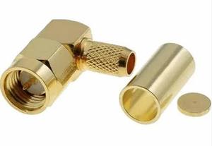 Conector RF UHF(M) R/A LMR-200 CRIMP ST02NF12F206 Terminales Hembra Tipo N de Montaje Pasante - Product Image 4