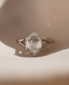 Igi/gia Lab เติบโตโบราณ14K แหวนแต่งงานทองคำขาว/แหวนหมั้นเพชรตัดแหวนดีสำหรับทุกเพศสำหรับของขวัญวันครบรอบและปาร์ตี้ - Product Image 1