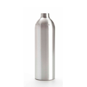 Cylindres en aluminium personnalisés de 1800 psi, 400 ml, réservoir d'air CO2 avec valve à broche, norme ISO - Product Image 1