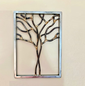 Adornos de Pared con Forma de Luna Creciente en Acabado Plateado, Arte de Pared Artesanal, Decoración Elegante para el Hogar, Sala de Estar, Sofá - Product Image 6