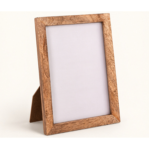 Wooden Photo <b>Frame</b> Natural <b>Wood</b> <b>Picture</b> <b>Frame</b> with Stand Tabletop Handcrafted Photo <b>Frame</b> for Custom Size Wholesale Bulk Order - Product Image 1