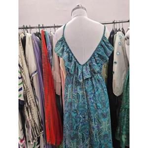 Vestidos Maxi Boho Estampados Ecológicos Kasturi con Patrones Intrincados, Cintura Natural, Tonos Tierra y Tonos Vibrantes, Perfectos para un Estilo Casual - Product Image 6