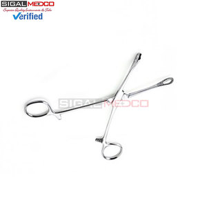 Mini-pince à éponges hémostatique de 5,5 pouces pour piercing corporel, en acier inoxydable, pince à pansement antidérapante à mâchoires dentelées - Product Image 4