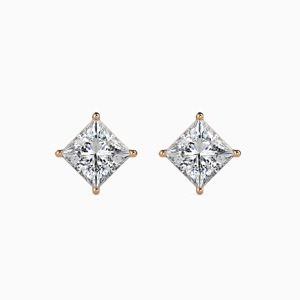 Pendientes de Diamantes Cultivados en Laboratorio de 0.50 CTW, Oro Sólido de 14K, Certificados por IGI, Joyería Fina Personalizada, Regalo de Boda de Lujo para Mujer, Más Vendidos - Product Image 1