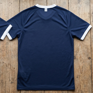 เสื้อฟุตบอลคอวีแบบสปอร์ต เสื้อฝึกซ้อมฟุตบอลแขนสั้นแบบยูนิเซ็กซ์ เสื้อผ้ากีฬา เสื้อฟุตบอลแบบแห้งเร็ว - Product Image 2