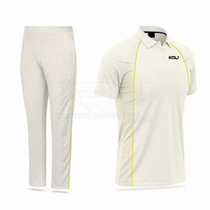 Uniforme de Cricket Cómodo y de Alta Calidad para Hombre, Pantalones Cortos Transpirables con Cintura Elástica, Tejido 100% Poliéster Ligero que Absorbe la Humedad - Product Image 2