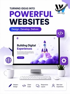 บริการพัฒนาเว็บไซต์องค์กร WEB TECH PRIME สำหรับ Mac OS-HTML CSS JS ออกแบบตามสั่ง รองรับและบำรุงรักษาอีคอมเมิร์ซ - Product Image 2