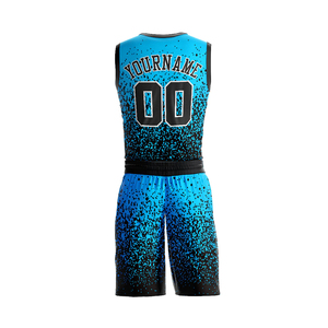 Ensemble de maillot et short de basketball unisexe, style imprimé par sublimation, vente en gros pour vêtements de sport - Product Image 2