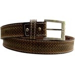 Ceinture en cuir formel unisexe élégante et robuste en cuir de vachette pleine fleur véritable avec boucle en alliage – Vente en gros directe usine