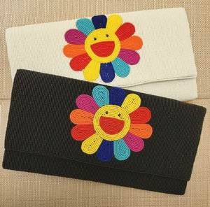 Fashionable Seed Beads Embroidery Clutch Wallet For Evening Parties Beautiful Seed Beads Beaded Clutch Bag With Artistic - Product Image 6