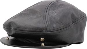 Wholesale Classic Newsboy Cabbie Applejack PU Sporty Adjustable <b>Hats</b> <b>Caps</b> - Product Image 2