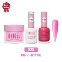 Ensemble de poudre de vernis acrylique et gel 3 en 1 Unigel pour usage en salon, non toxique, jusqu'à 98% de correspondance des couleurs, OEM/ODM personnalisé
