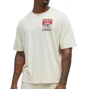 T-shirt homme col rond 100% coton haute qualité, personnalisable avec logos par transfert thermique, t-shirts décontractés vierges de marque pour homme - Product Image 2