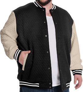 Chaqueta de Cuero Unisex Estilo Racer con Cuello en V y Cierre de Cremallera, Cortavientos, Informal, para Invierno, Color Sólido, Diseño con Parches, Secado Rápido, con Capucha - Product Image 6