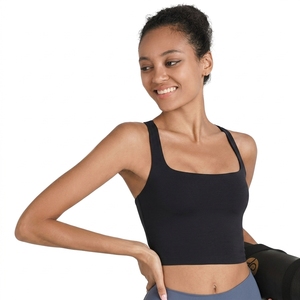 Premium Women's Padded Sports Bra and yoga set High <b>Support</b> Workout <b>Crop</b> <b>Top</b> Manufacturer - Product Image 1