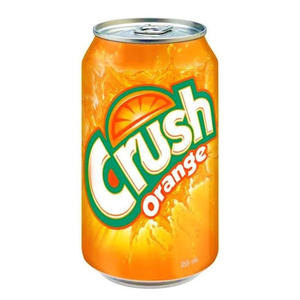 Crush Orange, canettes de 473 ml, pack de 12, boisson gazeuse aromatisée à l'orange, aux raisins, aux fraises et plus encore |   Crush Soda - Product Image 4