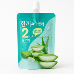 Gomitas de Colágeno de Konjac con Sabor a Aloe, Sin Azúcar, Bajas en Calorías, Ricas en Vitaminas, Suplemento en Gomitas para Adultos y Adolescentes - Product Image 1