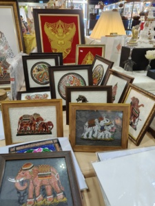 งานแกะสลักหนังวัวทำมือแบบไทย น้ำหนักเบา ทันสมัย เหมาะสำหรับตกแต่งบ้านและเป็นของขวัญ - Product Image 4