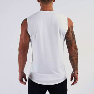 Latest Design Men's Tank Top Breathable Comfortable Anti Wrinkle Gym Fitness Muscle <b>Singlet</b> <b>Running</b> Vest - Product Image 5
