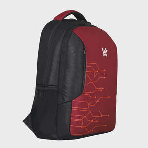 กระเป๋าเป้สะพายหลัง Arctic Fox Auto Tawny Port สำหรับใส่แล็ปท็อป - ดีไซน์ทันสมัย ทำจากผ้า Oxford และ PU พร้อมพอร์ต USB ลายเรขาคณิต เหมาะสำหรับสำนักงาน มหาวิทยาลัย และการเดินทาง - Product Image 3