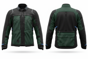 Waterproof Motorcycle Riding Jacket Breathable Windproof Protective Full Body Safety Corduroy Outdoor Racing Motorbike Jacket - Product Image 3