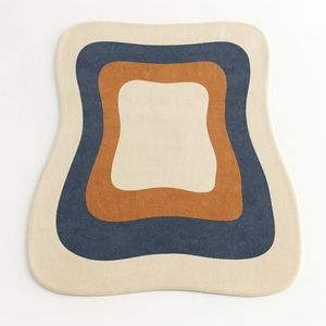 Alfombras Modernas de Diseño Hechas a Mano para Sala de Estar, de Lana, con Patrón Indio, Azul y Rojo, Venta al por Mayor, Wilton - Product Image 2