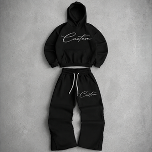 Conjunto deportivo al por mayor para hombre, conjunto de sudadera con capucha y pantalones deportivos a juego para minoristas de ropa urbana estadounidense al por mayor - Product Image 5