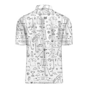 Polo de Golf de Alto Rendimiento, Tejido Elástico Transpirable, Protección UV, Fabricante de Marca Privada - Product Image 5