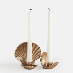 Designer Gold Metal <b>Crab</b> Shape Candle Holder Decorative Taper Candle Stand Coastal Theme Tabletop Centerpiece Modern Home Decor - Product Image 3