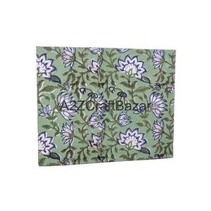Cubo de basura de gran capacidad hecho a mano con estampado floral, cubo de basura de papel para oficina, cubo de basura de cartón - Product Image 2