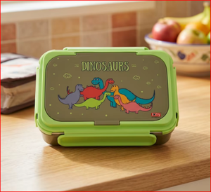 Lonchera con Diseño de Dinosaurio para Niños, Lonchera Rectangular de Plástico de un Solo Compartimento, Libre de BPA, a Prueba de Fugas, Portátil - Product Image 5