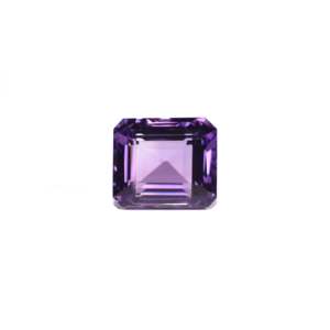 Piedra Preciosa Suelta de Amatista Natural de 9.15 Quilates, Corte Esmeralda, Forma de Pera, para Joyería Fina - Product Image 1