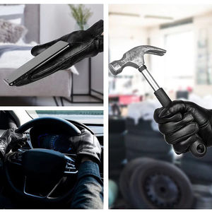 Guantes de cuero de moda con tacto ultra suave, último diseño, costuras de alta calidad, producto transpirable, guantes de cuero de moda para hombre. - Product Image 2