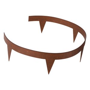 Bordatura per Giardino in Metallo Pre-Ruggine, 10 Confezioni da 40 x 4,5, Bordi Pieghevoli in Acciaio Resistente alle Intemperie - Product Image 6