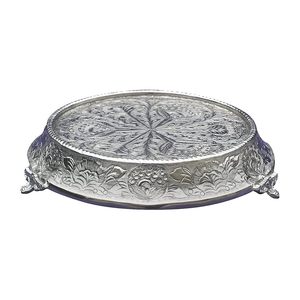 Support à gâteau à base lourde pour une présentation sécurisée des gâteaux, idéal pour les boulangeries, les hôtels et les mariages - Product Image 1
