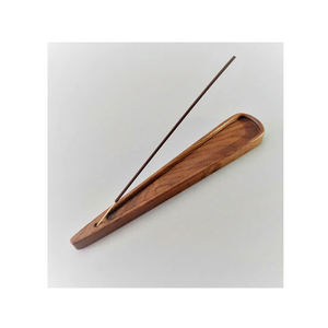 Handmade Traditional Indian Craft Portable Wooden <b>Incense</b> <b>Stick</b> Burner <b>Holder</b> for Religious Use - Product Image 4