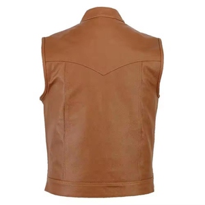 2026 Latest <b>Men's</b> <b>Leather</b> <b>Vest</b> Plus Size Reversible Waterproof Windproof Breathable Eco-Friendly Quick Dry Winter Casual Outdoor - Product Image 4