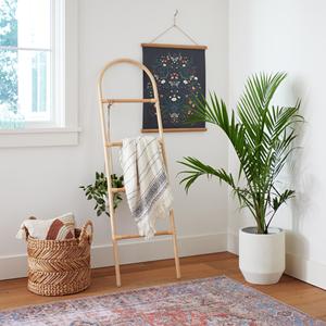 Rattan Towel <b>Ladder</b> Rails Blanket Rack Home Decor Modern <b>Ladders</b> Wholesale OEM Accepted Made in Vietnam - Product Image 3