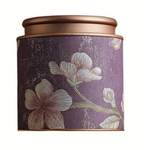 Recipiente de Almacenamiento de Acero Inoxidable de Calidad Sostenible, Recipiente de Almacenamiento con Acabado Amarillo, Diseño Moderno, Recipiente para Guardar Té - Product Image 3