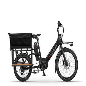 Bicicleta eléctrica Ecobikes Cargo más vendida con asiento adicional - Product Image 1